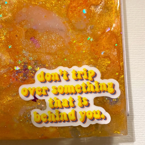 Handmade, by Pippy! Full Size 3 Ring Notebook / Journal REFILLABLE!A4, regular❤️ - Picture 3 of 13